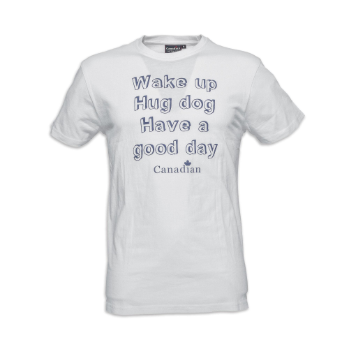 T-shirt da adulto Hug Dog