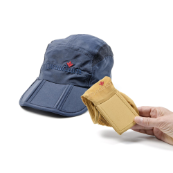 Cappellino ripiegabile con visiera