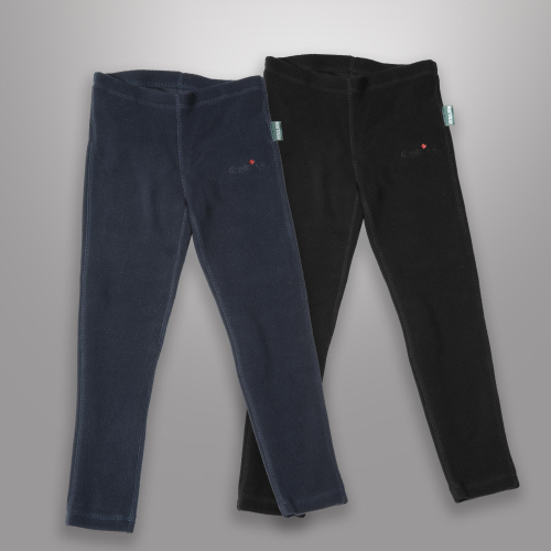 Leggings in pile da bambino e ragazzo