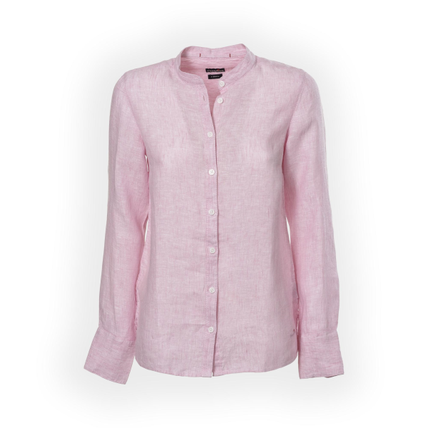 Camicia collo coreano donna