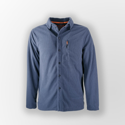 Camicia in pile da uomo