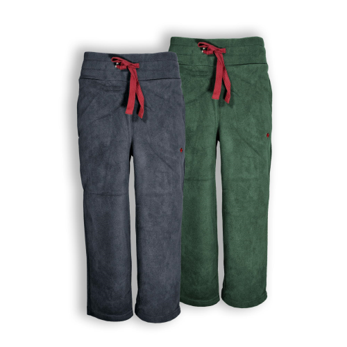 Pantaloni tuta in pile leggero da ragazzo