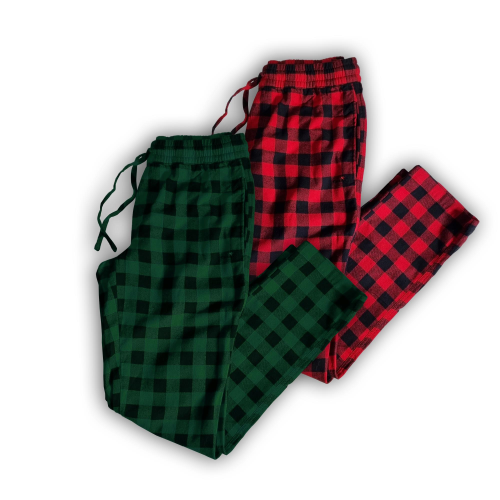Pantaloni unisex in flanella